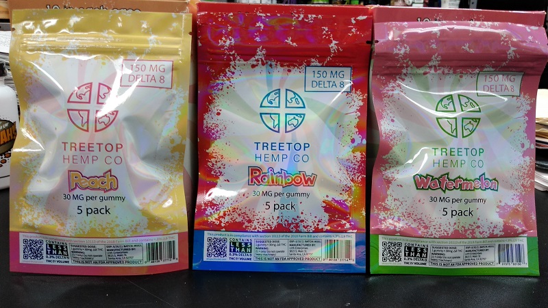 Tree Top Delta 8 - 150 mg 5 gummies